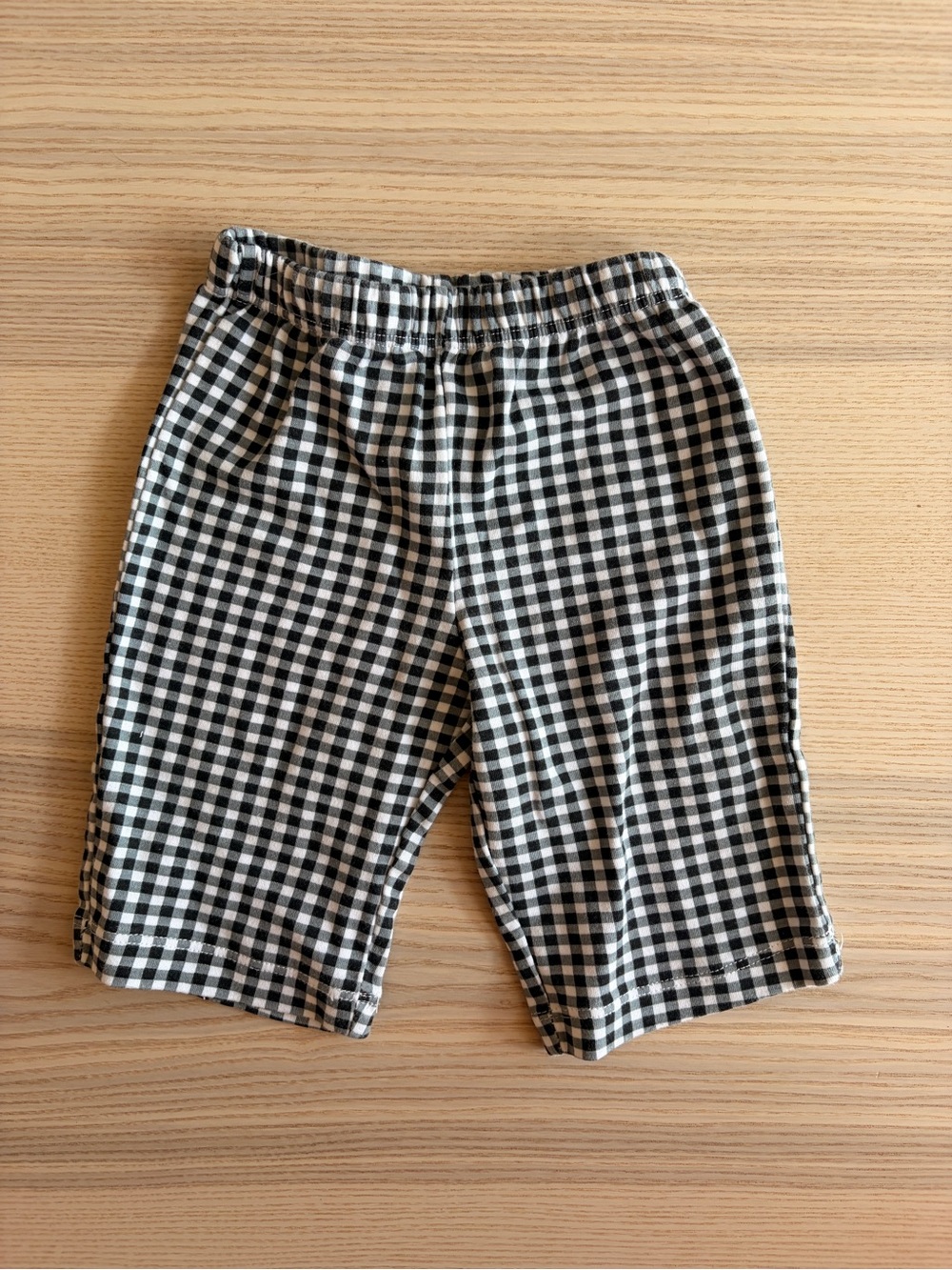 Black & White Gingham Kids Bottoms